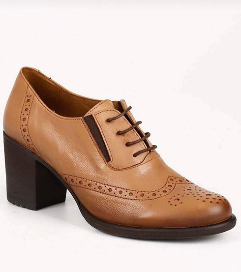 Camel Heeled Shoes